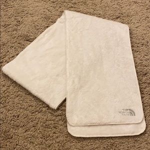 The North Face Fleece White Scarf